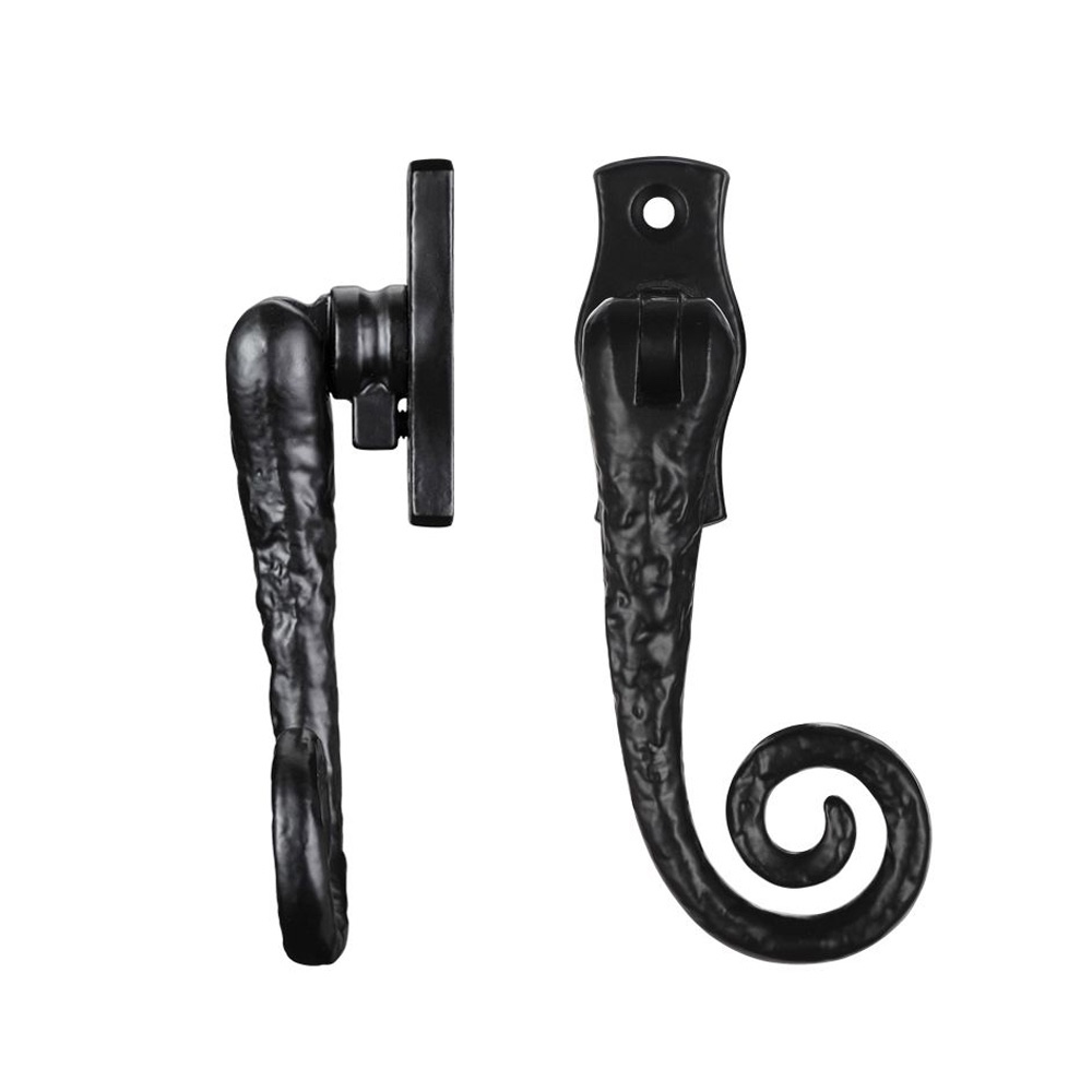 Monkey Tail Espag Handle (Locking) Right Hand - Antique Black